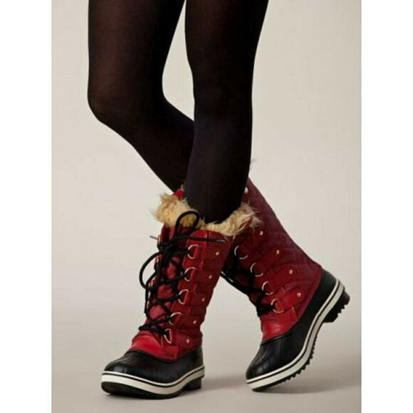 Sorel Tofino Faux‎ Fur Boots - Picture 1 of 10